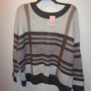 New EVRI Sweater Size 3X Crewneck Women's Plus